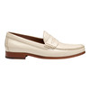Johnston & Murphy Baldwin Penny Loafer Ivory Brush-Off Full Grain 