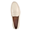 Johnston & Murphy Baldwin Penny Loafer Ivory Brush-Off Full Grain 