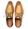 Mezlan Belmonte Patina Calf Derby Dark Mustard