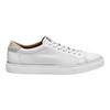 Johnston & Murphy Luther Perfed Lace-To-Toe White Sheepskin 