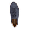 Johnston & Murphy Luther Perfed Lace-To-Toe Denim Blue Suede