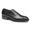Johnston & Murphy Ashton Cap Toe Black Full Grain 