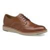 Johnston & Murphy Men's UPTON Wingtip Tan Full Grain 