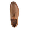 Johnston & Murphy Tyson Plain Toe Brown Oiled Full Grain 