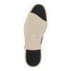 Johnston & Murphy Tyson Plain Toe Black White Sole Full Grain 