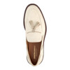 Johnston & Murphy Ivory Hartford Tassel Loafer Italian Suede 