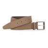 Johnston & Murphy Nubuck Roller - Buckle Belt Taupe