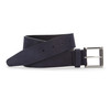 Johnston & Murphy Nubuck Roller - Buckle Belt Navy