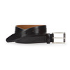 Johnston & Murphy Weston Smooth Leather Belt Black