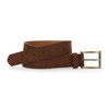 Johnston & Murphy Lansford Suede Belt Snuff
