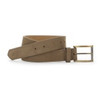 Johnston & Murphy Lansford Suede Belt Taupe