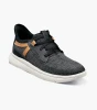 Florsheim Fleet Knit Elastic Lace Slip On Sneaker Black Multi 