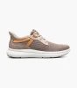 Florsheim Fleet Knit Elastic Lace Slip On Sneaker Mushroom Multi 