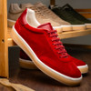 Zelli GOTTI Suede Sneaker Red