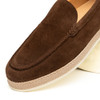 Zelli AMATO Suede Loafer Chocolate Dark Brown