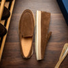 Zelli AMATO Suede Loafer Chocolate Dark Brown