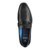 Johnston & Murphy Gibbons Embossed Bit Loafer Black Full Grain