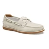 Johnston & Murphy Men's Ventura 2-Eye Boat Shoe Off White Suede