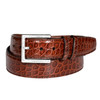 Torino American Alligator Stitched Belt British Tan