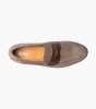  Florsheim Modena Moc Toe Penny Loafer Gray Suede