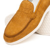 Zelli LIVORNO Stampata Crocodile Nubuk Loafer, Cognac