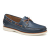 Johnston & Murphy Monaco 2-Eye Boat Shoe Navy Sheepskin