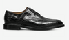 Allen Edmonds Maxwell Reserve Plain-toe Derby Dress Shoe Black Genuine Crocodile