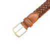 Sherman Brothers Maxwell Braided BeltTan