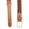 Sherman Brothers Maxwell Braided BeltTan