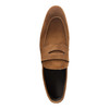 G. Brown Cannon 550 Suede Penny Loafer Cognac Clearance Only 