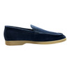 G. Brown Percy 999 Suede Plain Toe Slip-On Navy Clearance Only 
