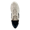G. Brown Jolt 764 Calfskin Sneaker White W/ Black Detail Clearance Only 