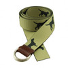 Sherman Brothers Largo D-Ring Web Belt-BlackLab