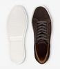 Allen Edmonds Courtside Lace-up Sneaker Bitter Chocolate Suede
