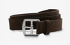 Allen Edmonds Clayton Street Belt Chocolate Suede