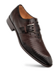 Mezlan Omero Lizard Monk/Oxford Brown