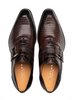 Mezlan Omero Lizard Monk/Oxford Brown