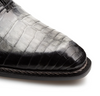 Mezlan Westside Two-Tone Croc Oxford Pearl Grey/Black