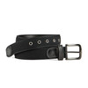 Johnston & Murphy Amherst Engineered Knit Belt Black