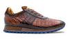Mezlan Barrow Crocodile Sneaker Sport/Brown