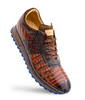 Mezlan Barrow Crocodile Sneaker Sport/Brown