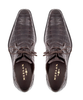 Mezlan Men's Crocodile Lace Up Anderson Dark Brown