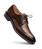 Mezlan Hatley Patina Calf Derby Chocolate