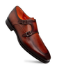 Mezlan Berkshire Double Monk Strap Cognac/Rust