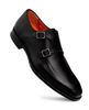 Mezlan Berkshire Double Monk Strap Black