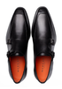 Mezlan Berkshire Double Monk Strap Black