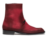 Mezlan Mystic Suede Ornament Boot Wine