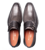 Mezlan Tahoe Patina Calf Monk Strap Grey/Black