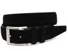 Torino Italian Sueded Calfskin Belt Black