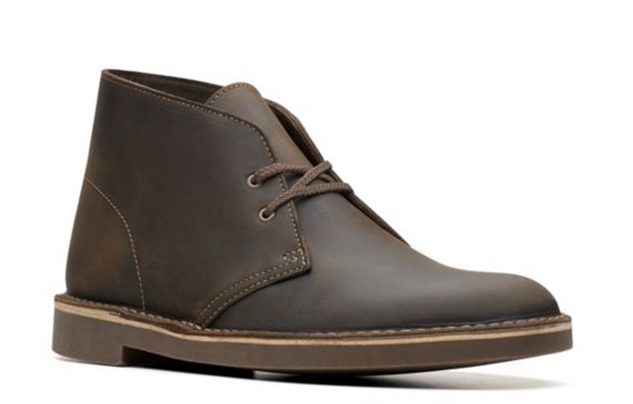 clarks men's bushacre 2 boot beeswax leather